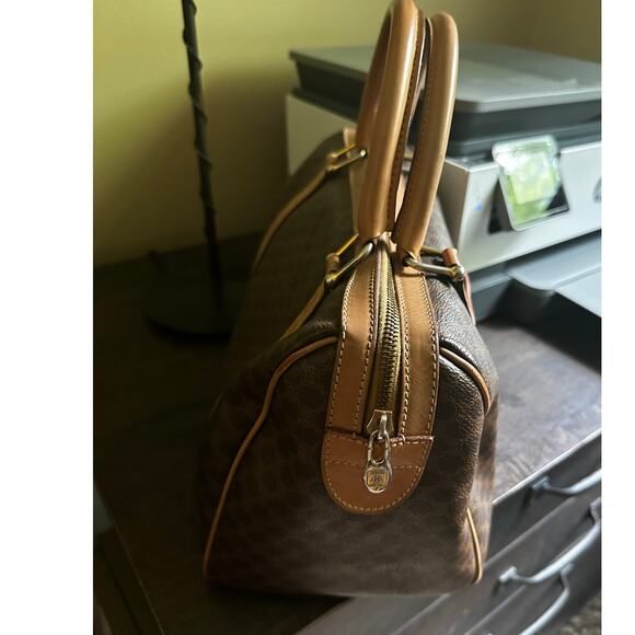 VINTAGE CELINE MACADAM BOSTON BAG M13 - Picture 3 of 10